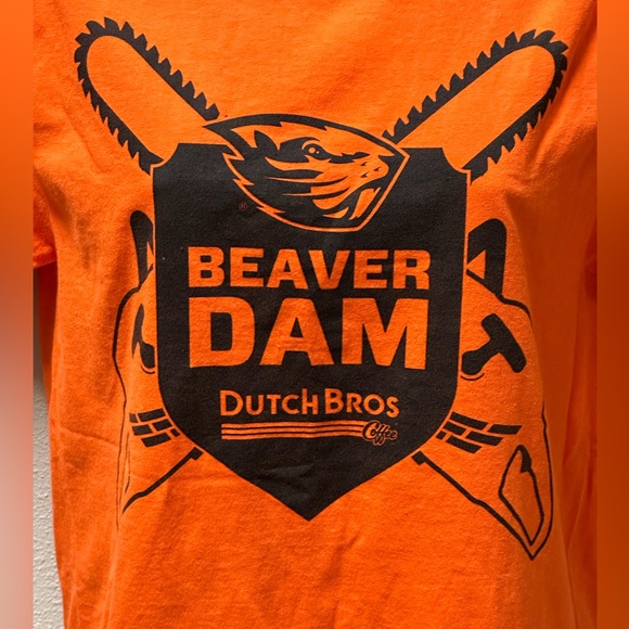 Dutch Bros Oregon State Beavers OSU T-shirt - Picture 2 of 4
